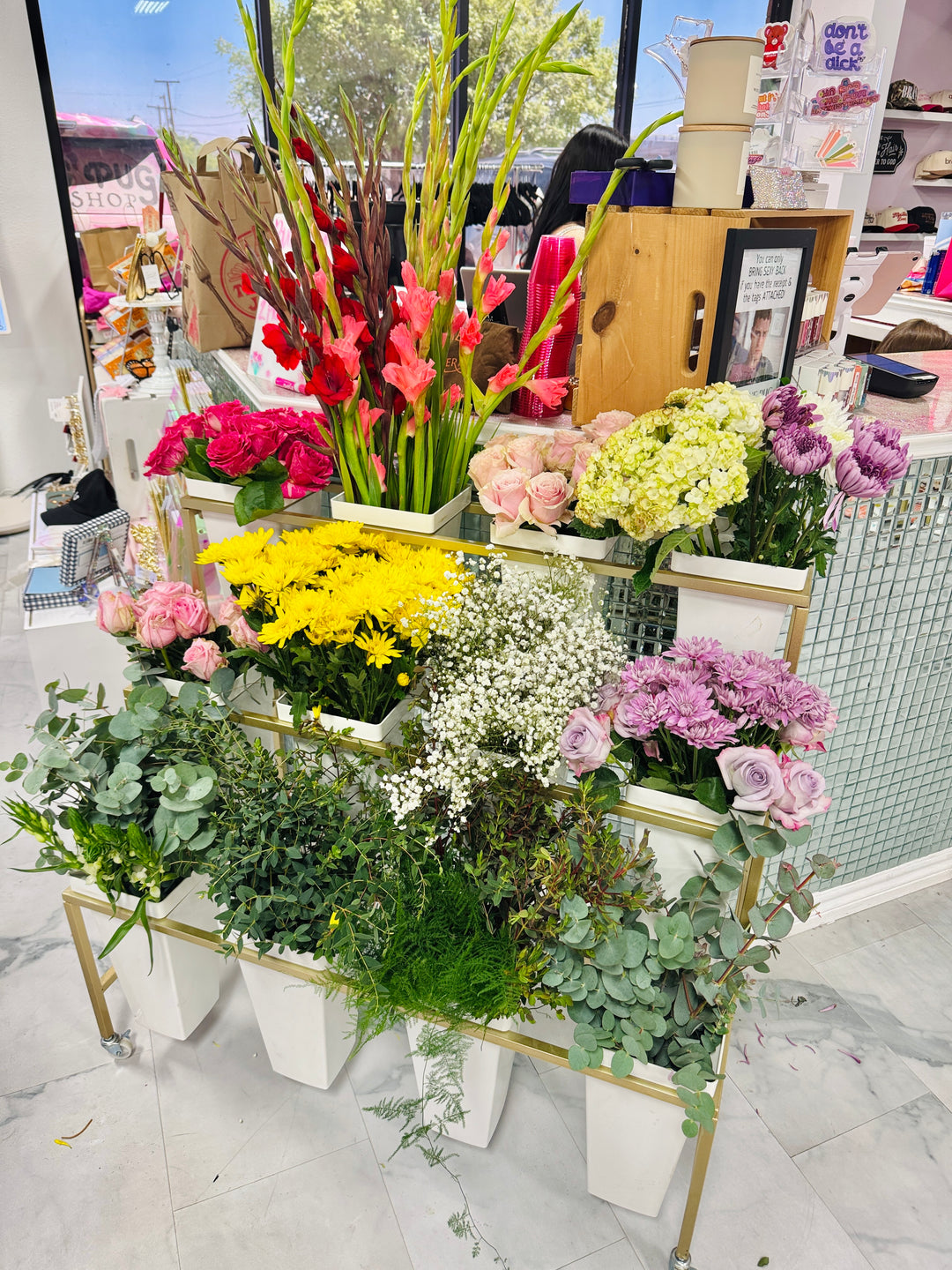 Galentine's Day Bloom Bar