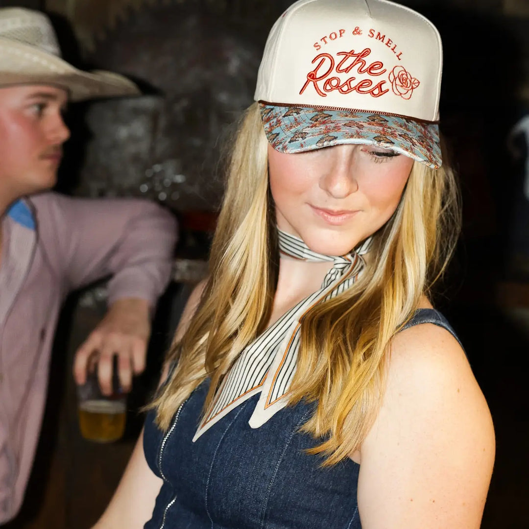 Smell The Roses Trucker Hat