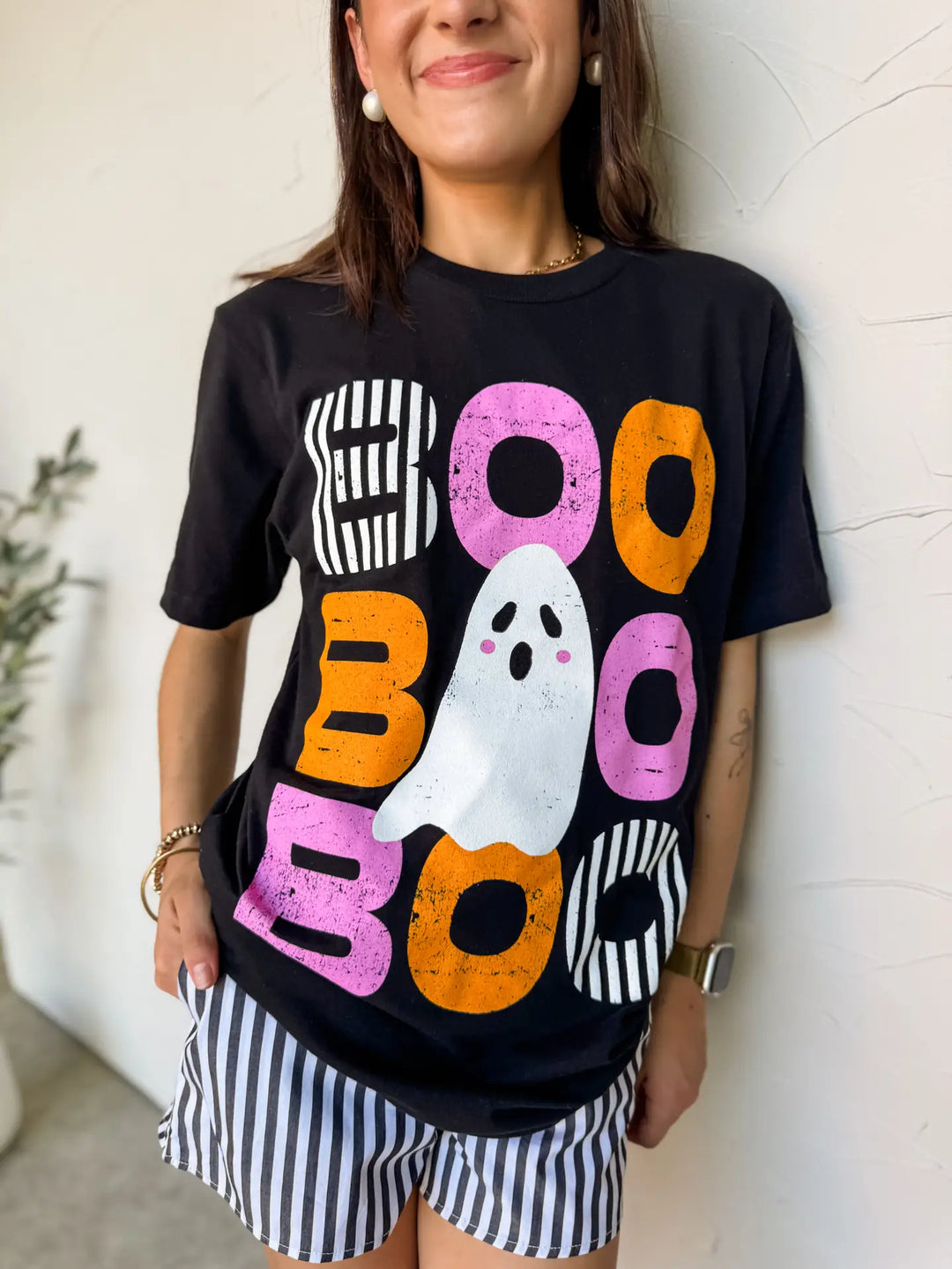 Boo Stacked Graphic Tee