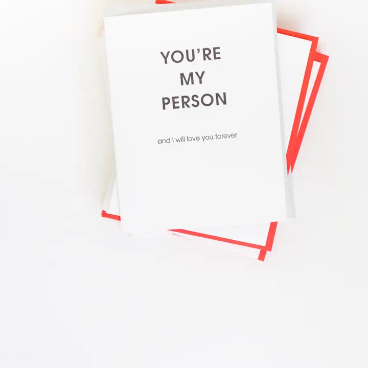You're My Person Greeting Card