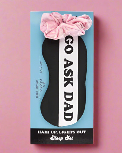 Ask Dad Hair Up Lights Out Mask Set