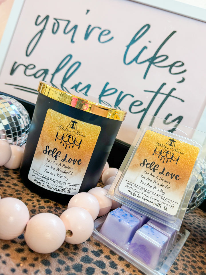 Glitter House 14 oz. candle