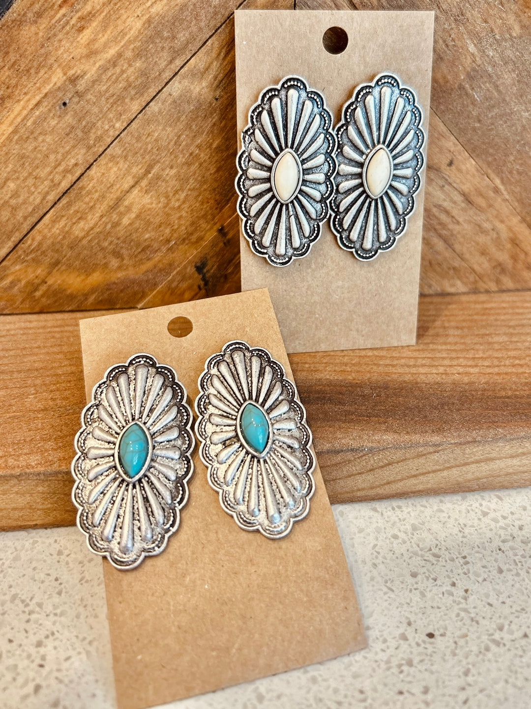 The Catherine Concho Studs