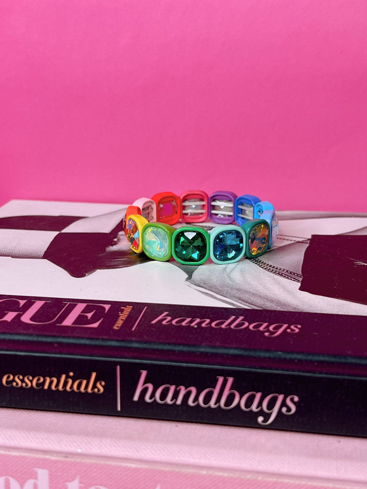 Rainbow Gemstone Bracelet