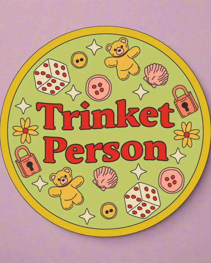 Trinket Person Sticker