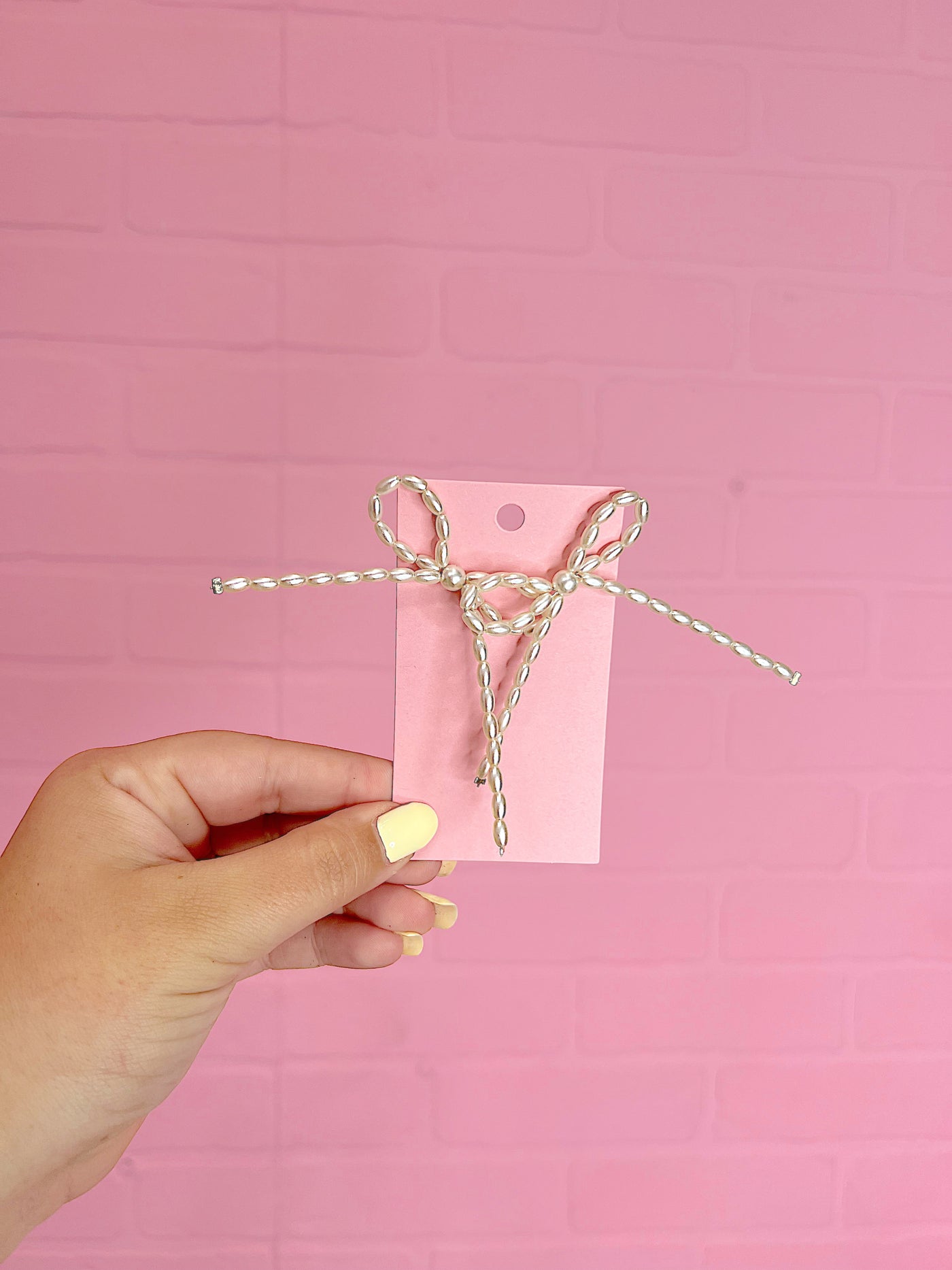 Charlotte Pearl Bow Earrings