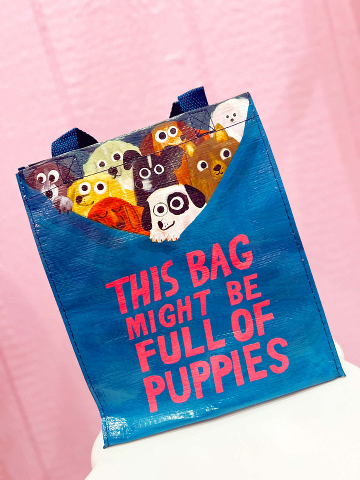 Bag Full Of Puppies Handy Tote