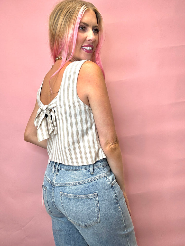 The Golden Hour Stripe Top