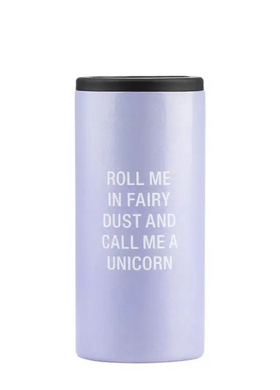 Unicorn Slim Can Cooler