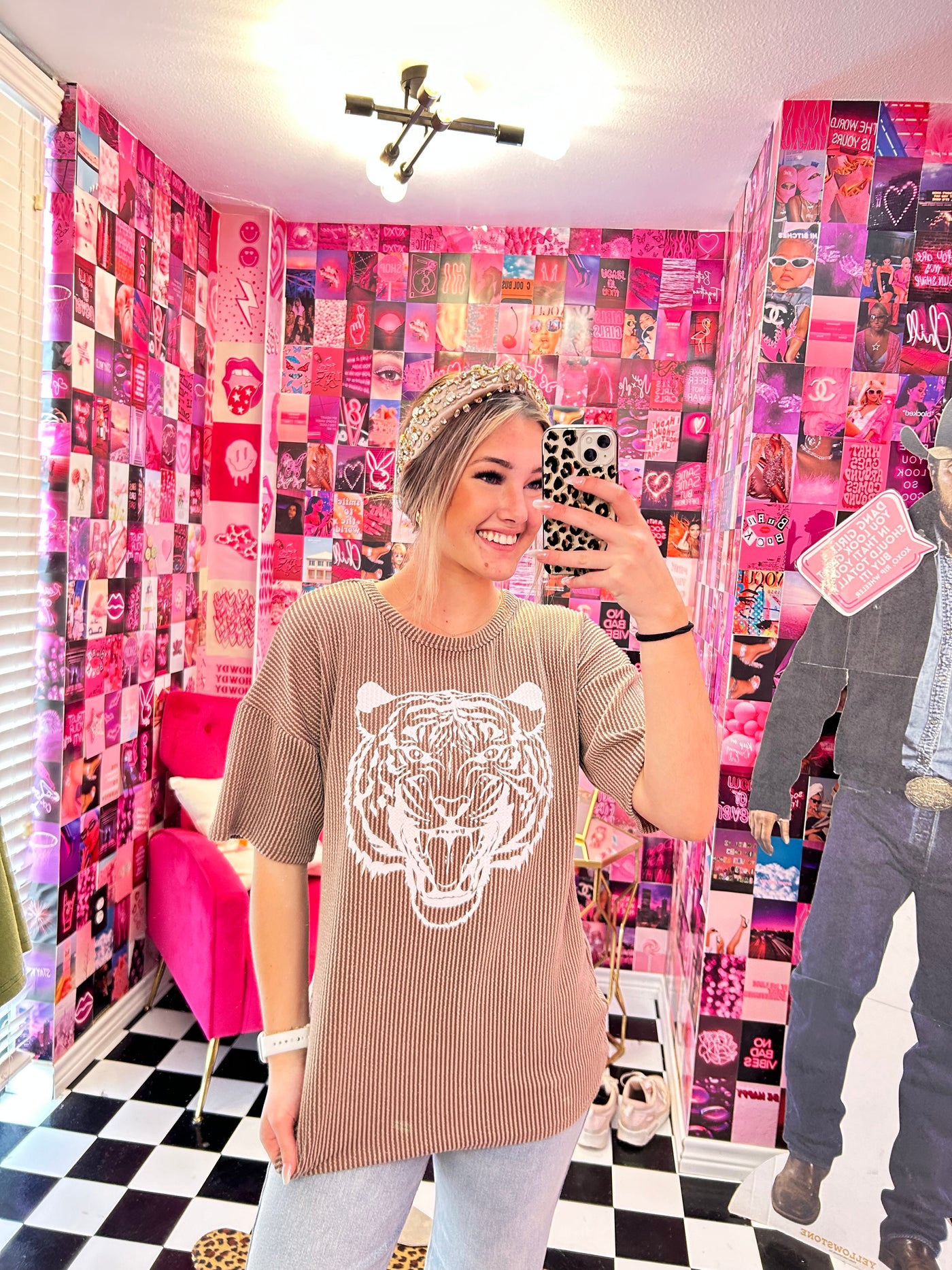 Urban Ribbed Tiger Top