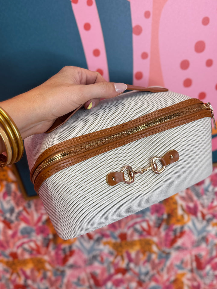 Snaffle Bit Toiletry Bag