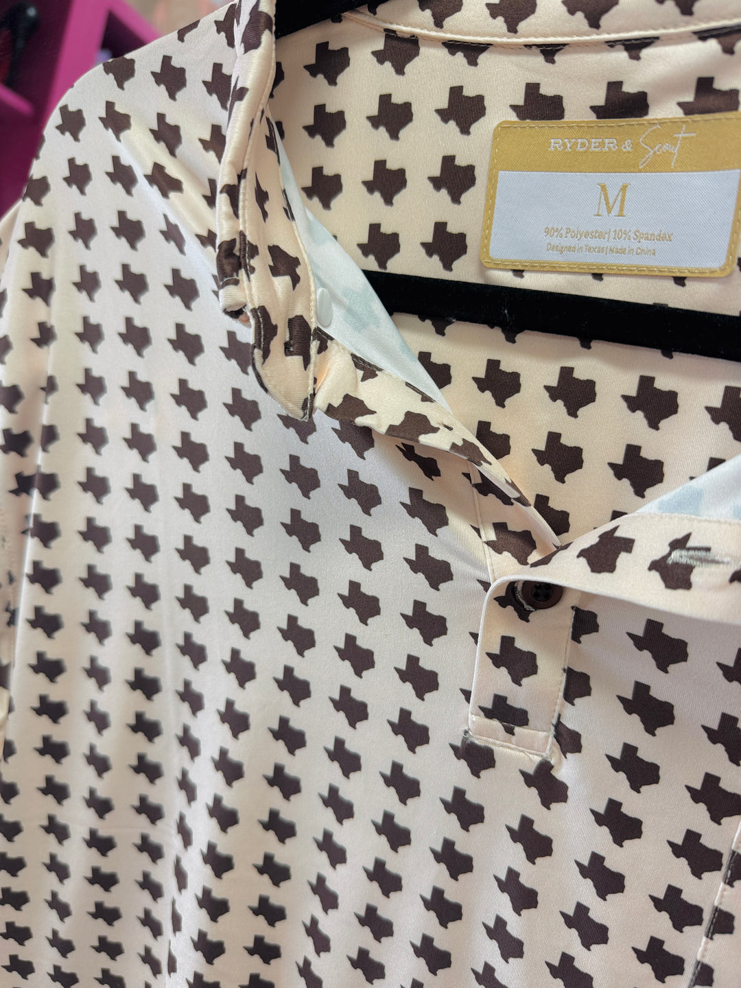 The Ironwood Tan Texas Polo