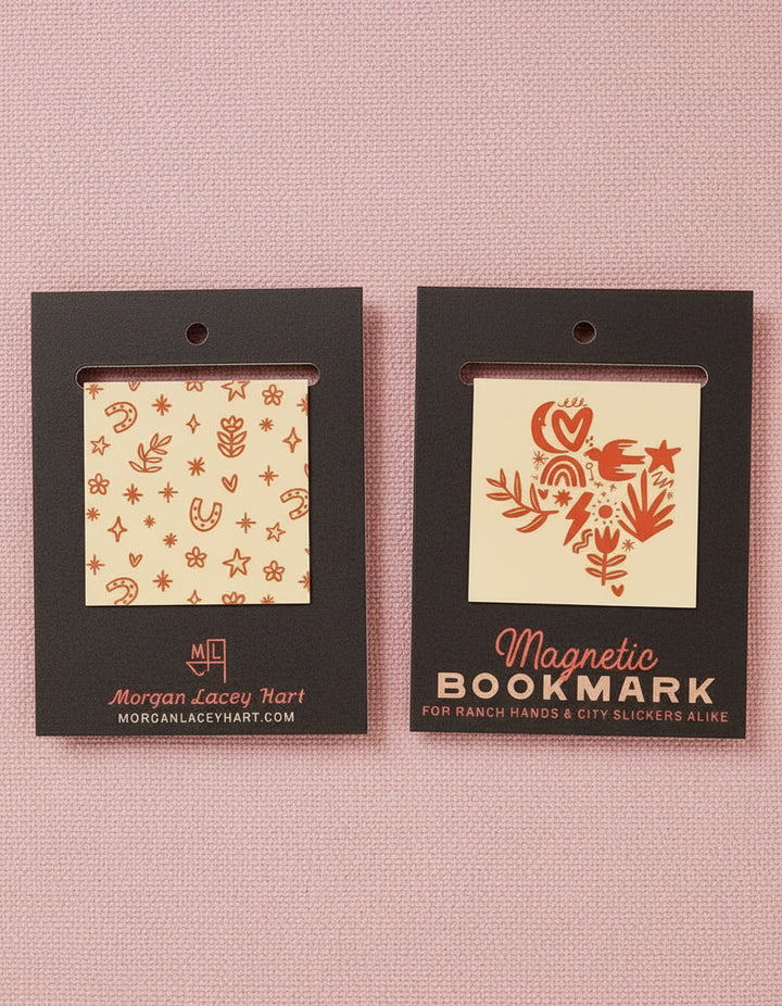 TX To The Moon & Back Magnetic Bookmark