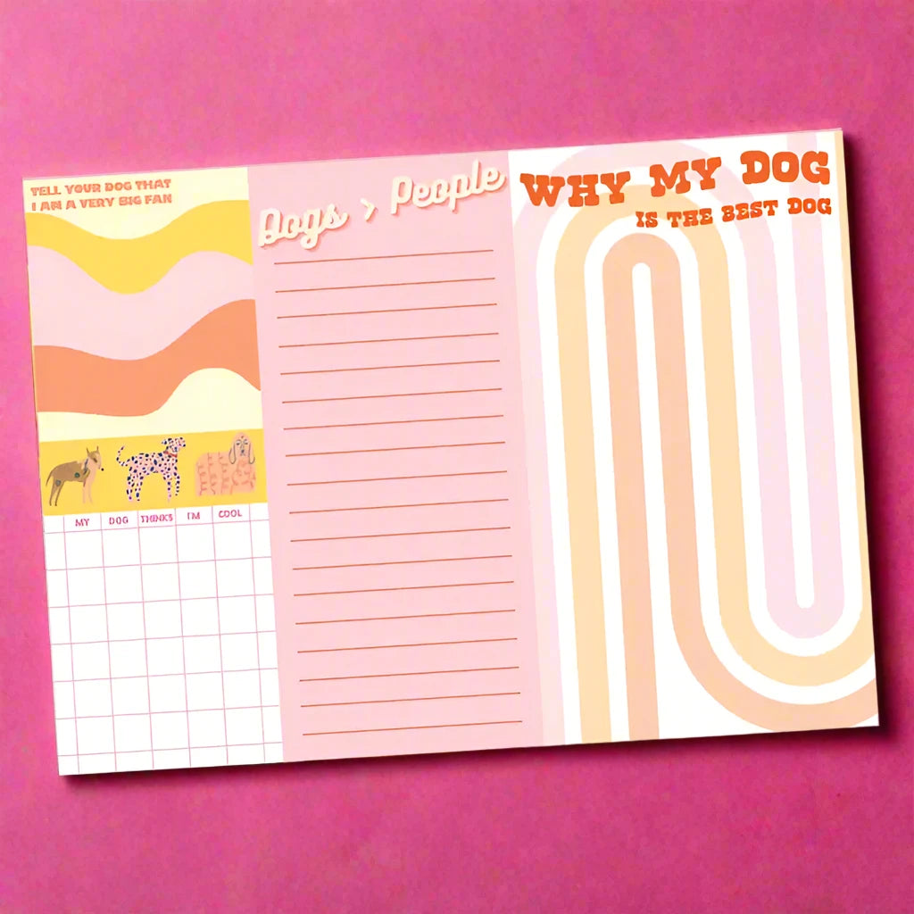 Dog Lovers Notepad Set