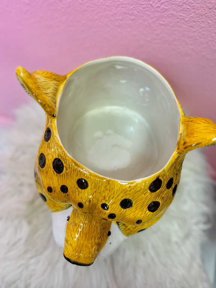 Charlie The Cheetah Planter