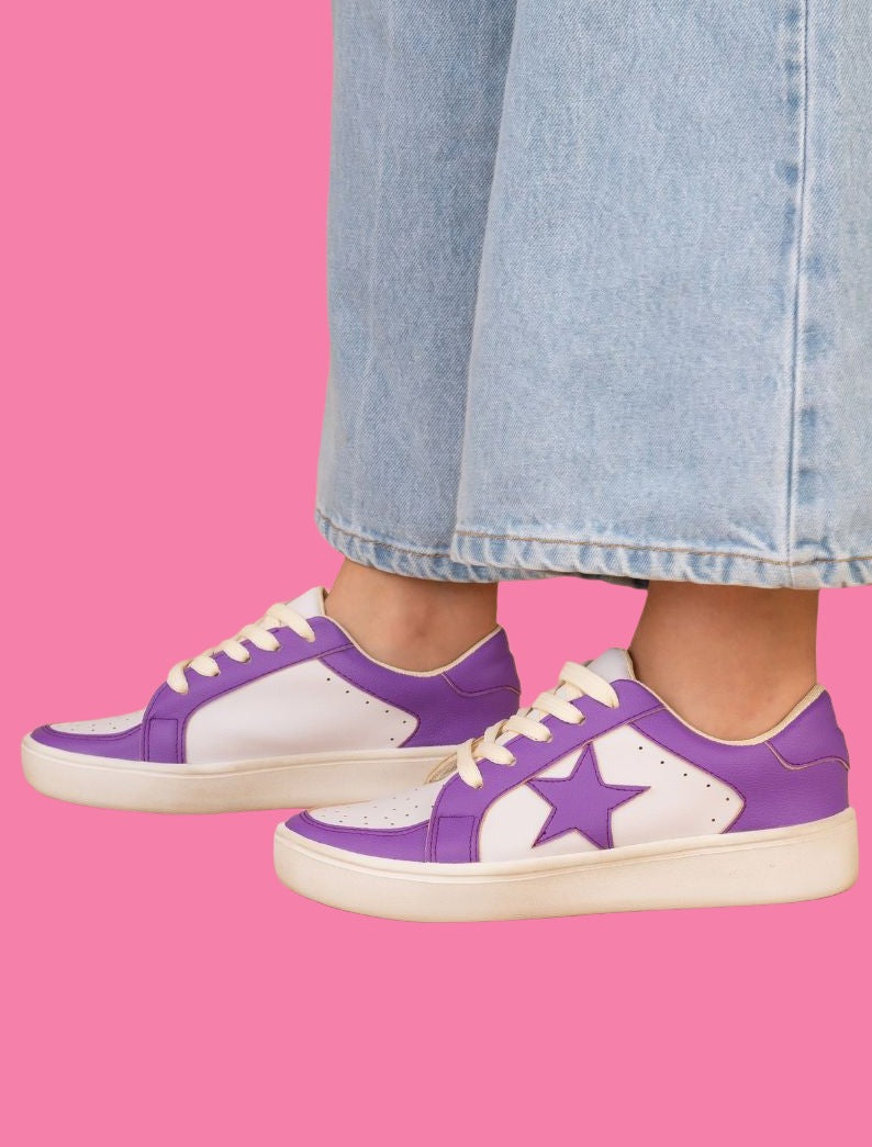 Purple Star Sneaker