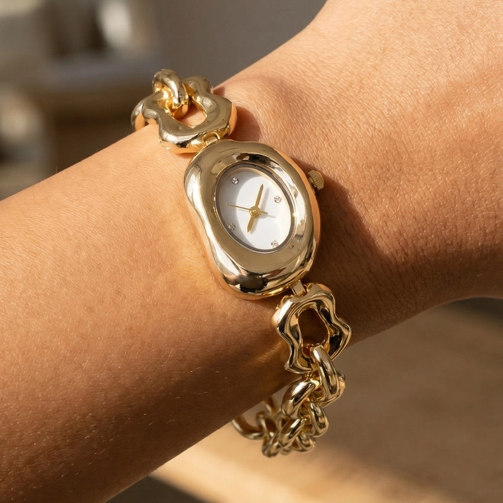 Time Will Tell Link Chain Watch