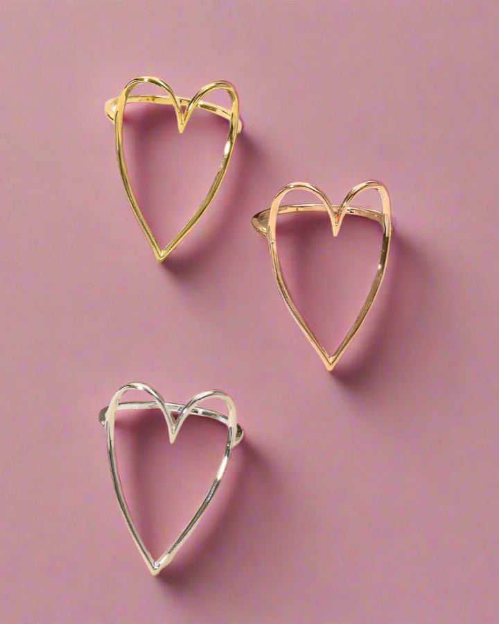 Heart Cut Out Ring