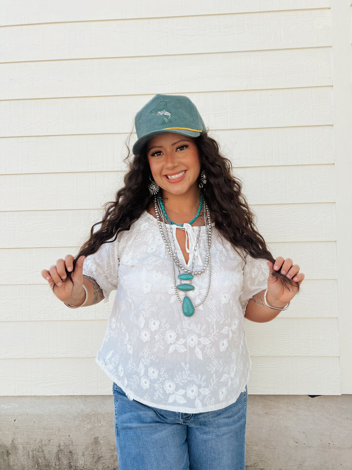 Wildflower Off-Shoulder Romance Top