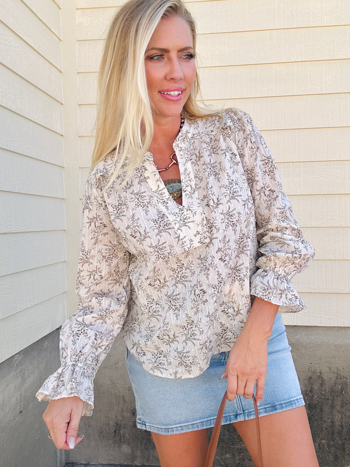 Floral Meadow Top