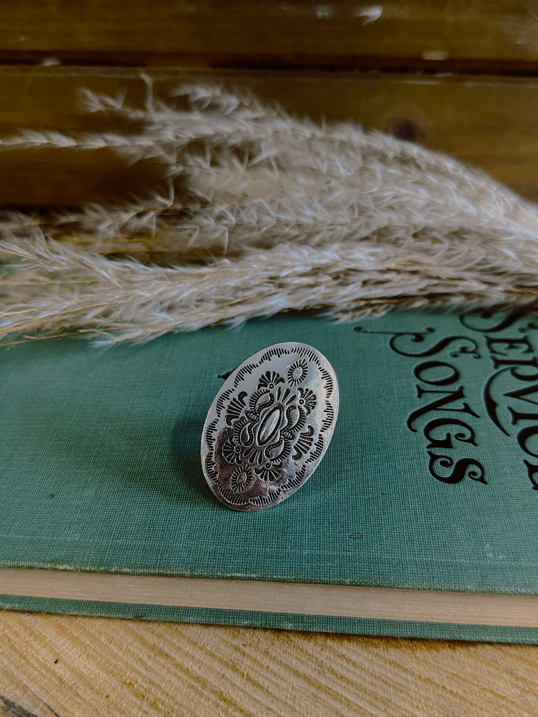 The Lottie Stamped Ring