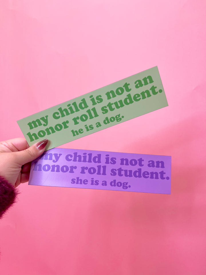 Honor Roll Car Magnet