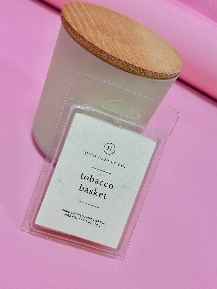 Tobacco Basket Candle