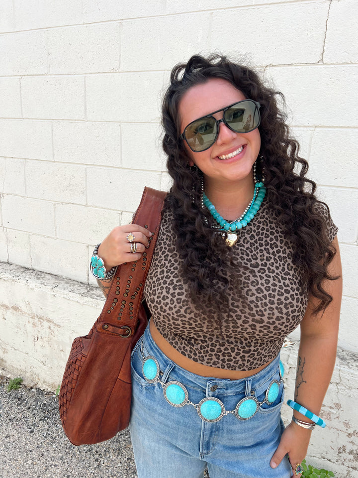 Wild Ways Leopard Knit Top