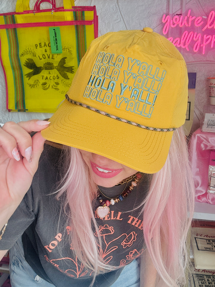 Hola Y'all Rope Hat