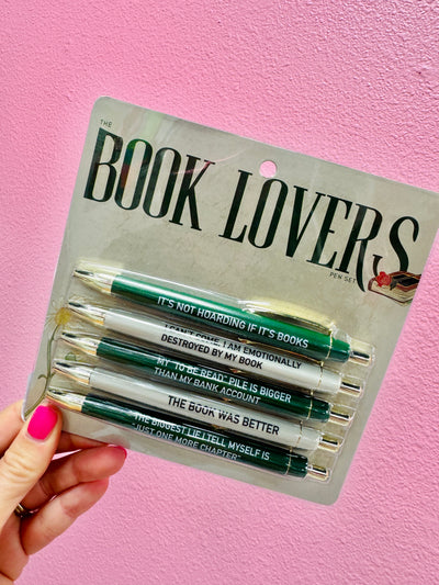 Book Lovers Pen Set