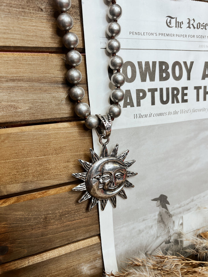 Eternal Sky Beaded Necklace