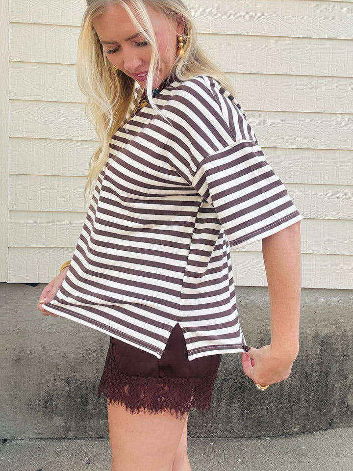 Coastal Weekend Stripe Tee