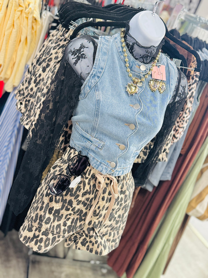 Untamed Babe Denim Shorts