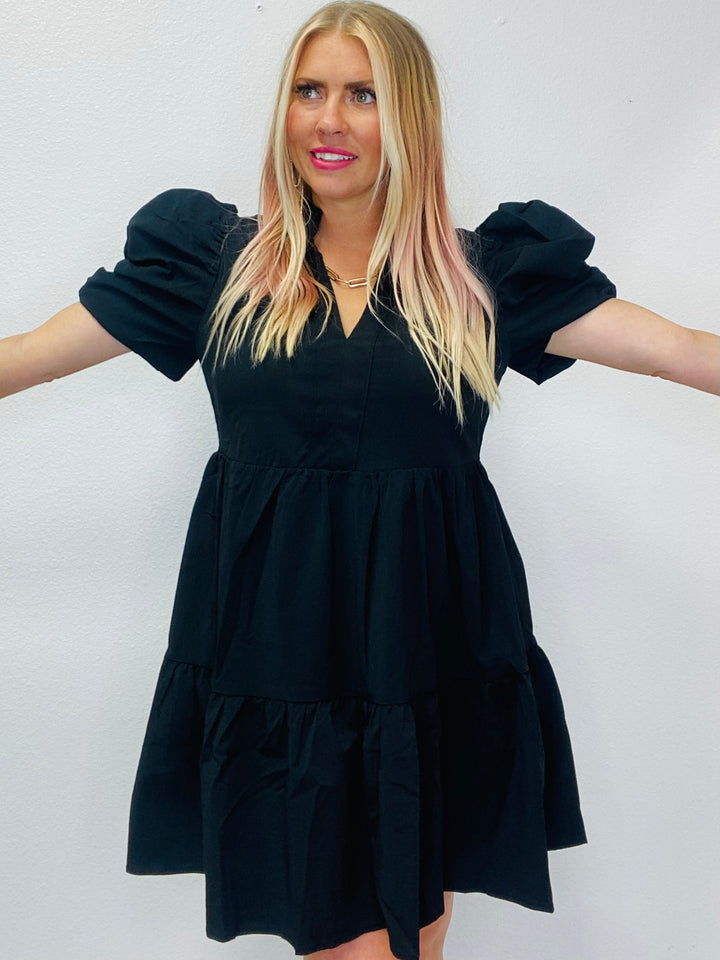 The Ella Puff Sleeve Dress