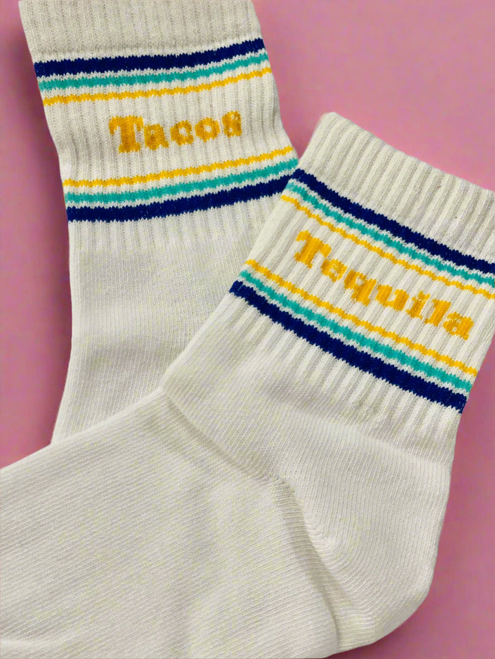 Tacos And Tequila Socks