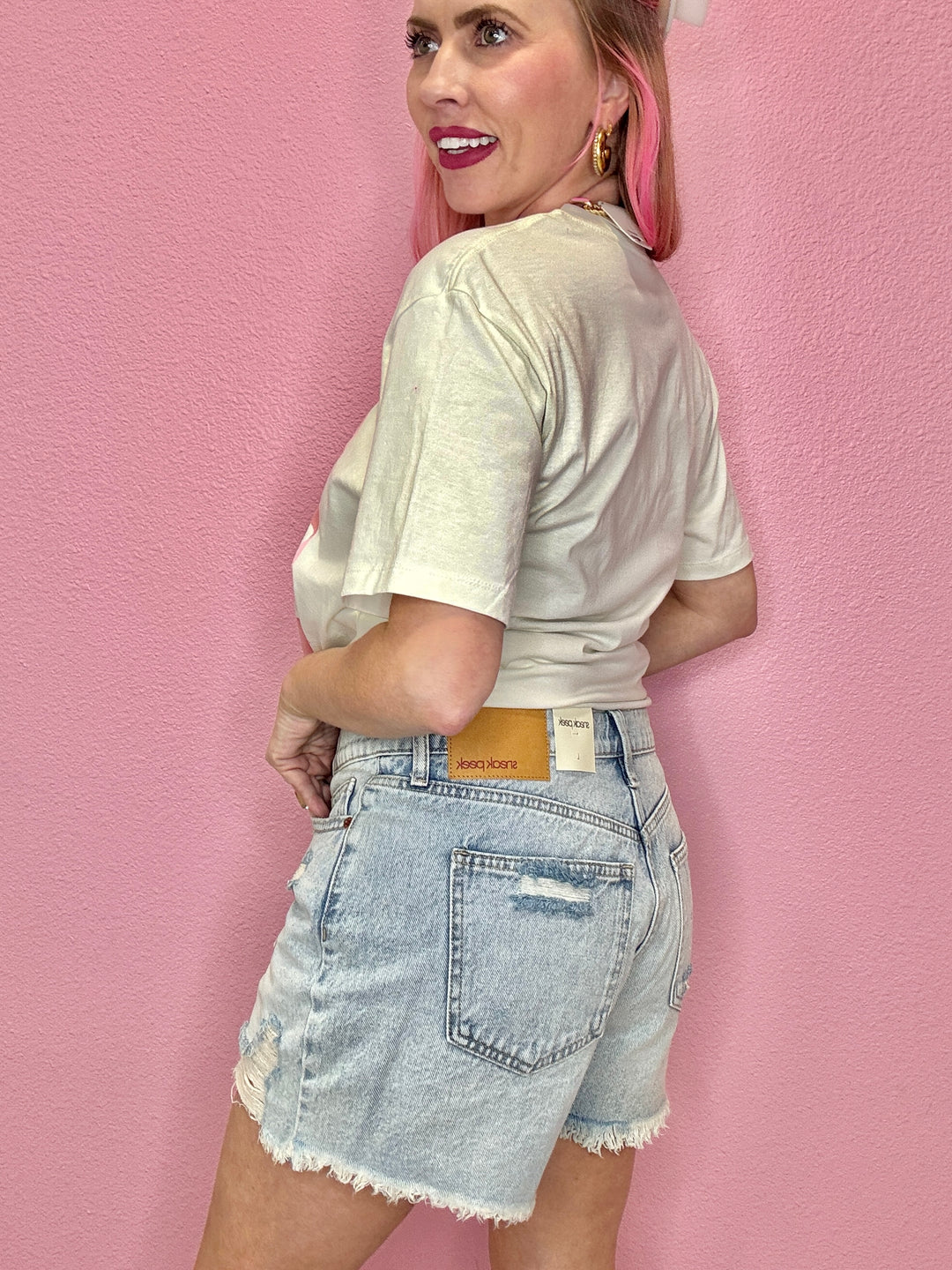 The Tomboy Distressed Shorts