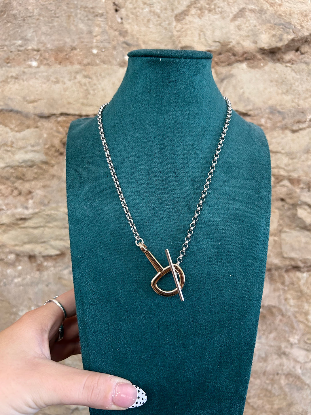 The Tucker Snaffle Bit Necklace