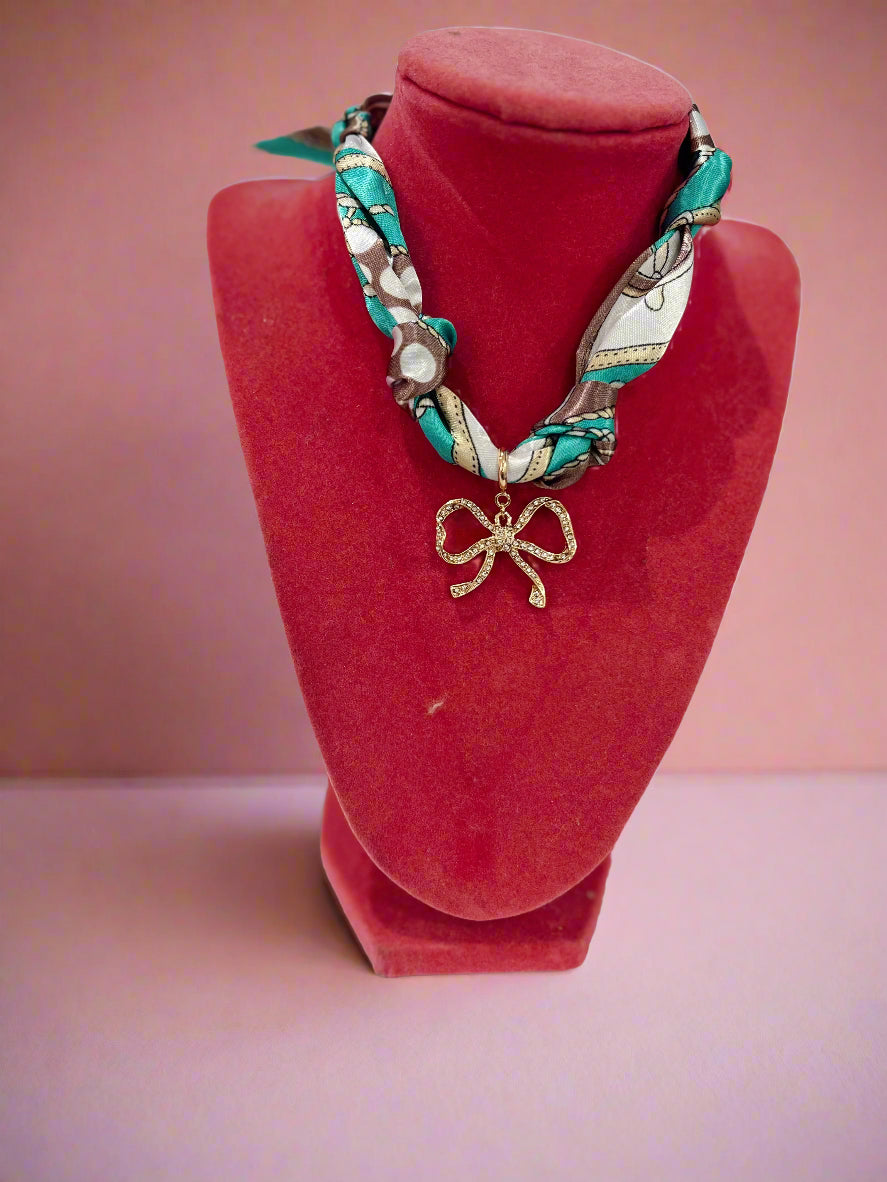 The Coquette Scarf Necklace