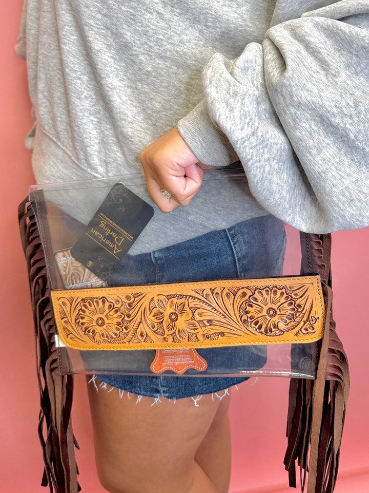 The Tilly Clear Leather Bag