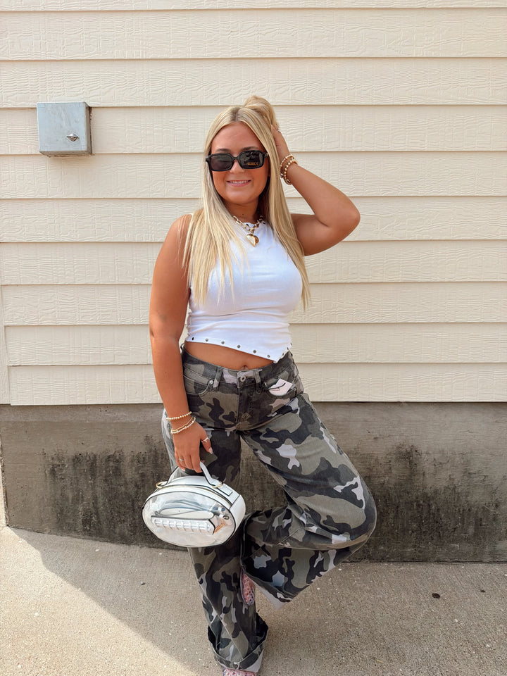 Wanted & Wild Camo Pants