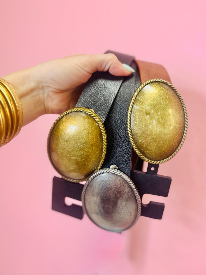 Frontier Chic Leather Belt