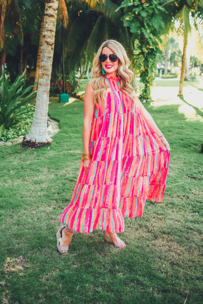 Watercolor Weekend Dress