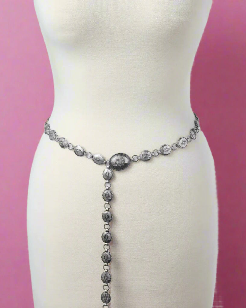Rhinestone Rodeo Chain Belt