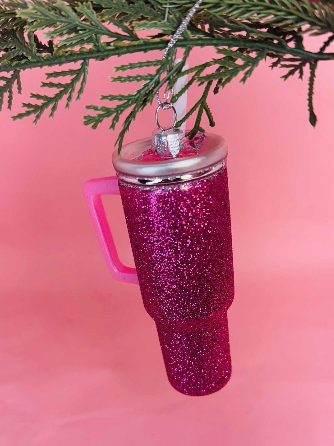 Pink Disco Tumbler Ornament