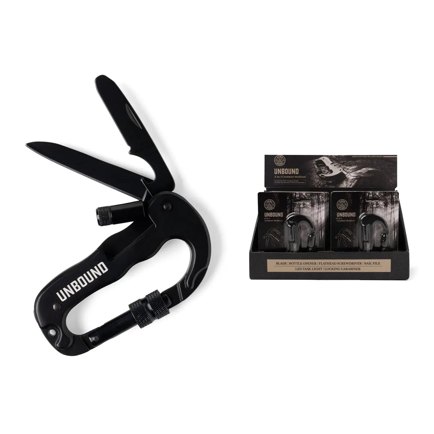 Unbound Carabiner Multitool