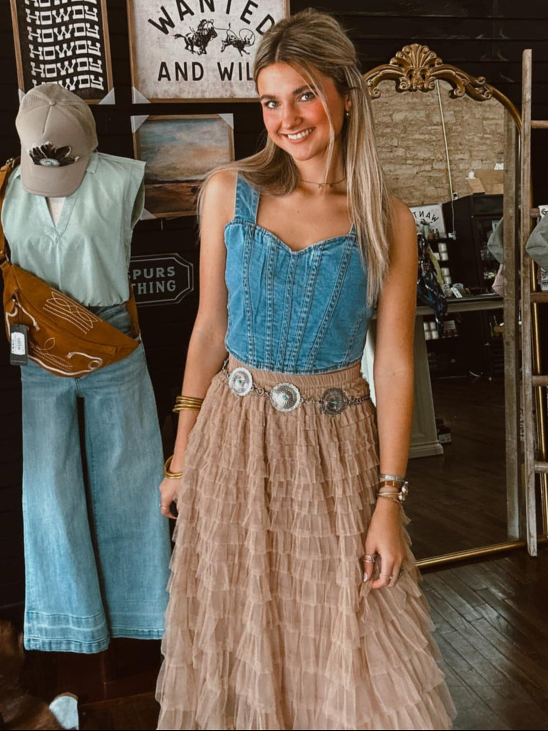 The Brantley Concho Belt