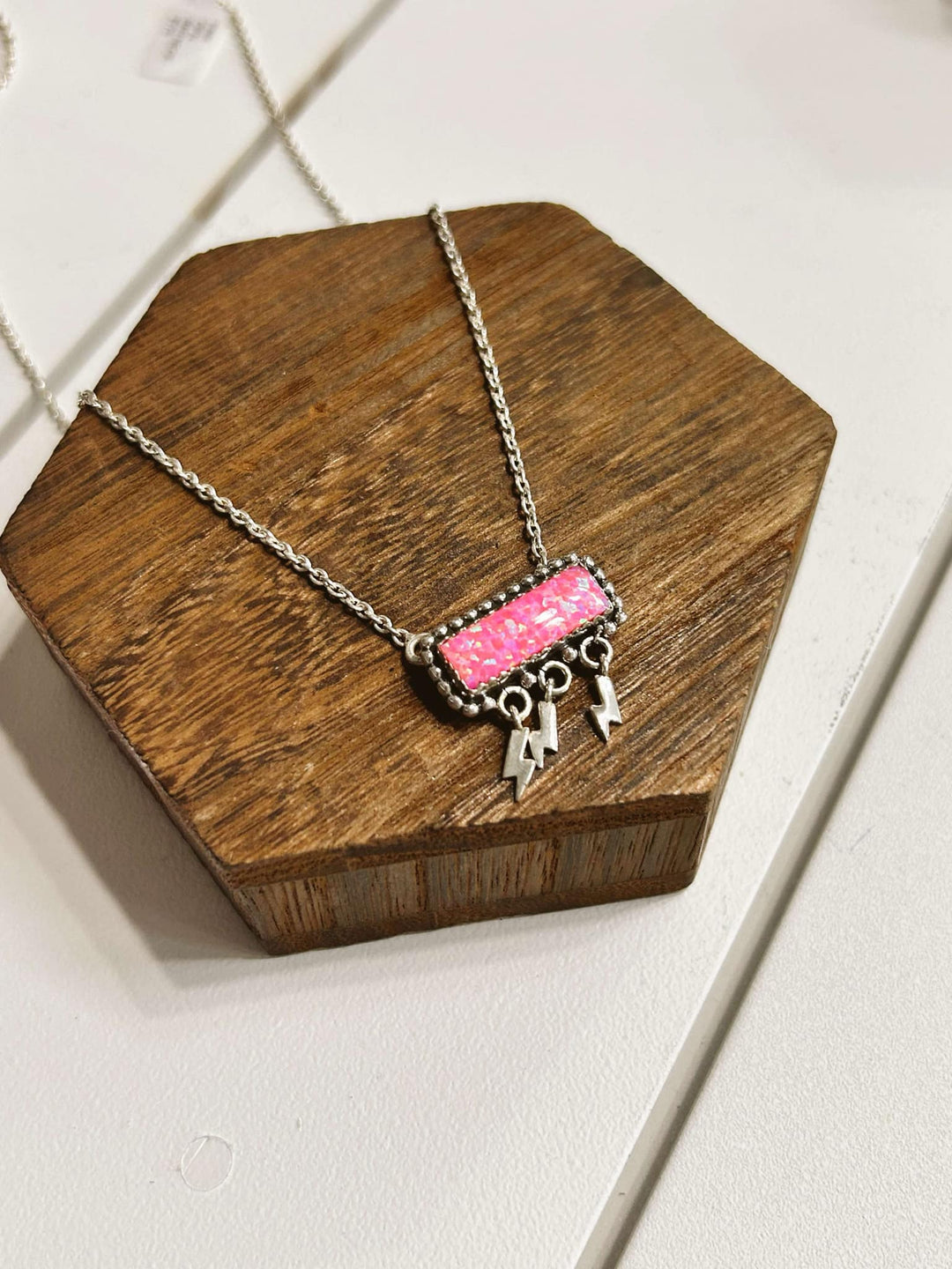 Authentic Bolt Bar Necklace $135
