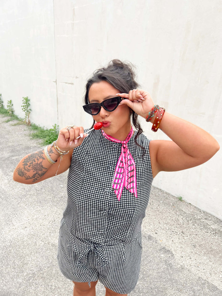 Plaid & Play Checkered Shorts