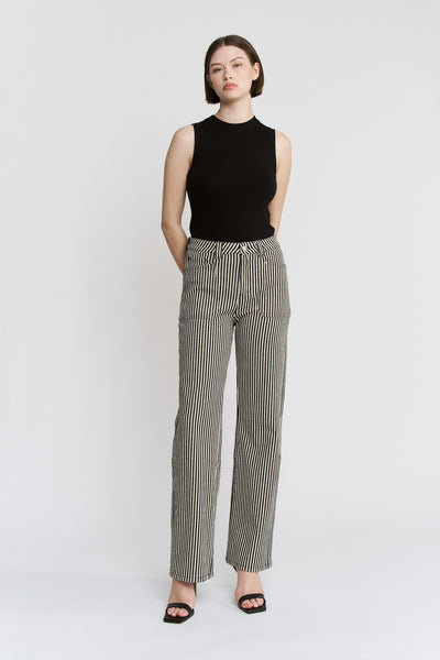 Easy Going Denim Stripe Jeans