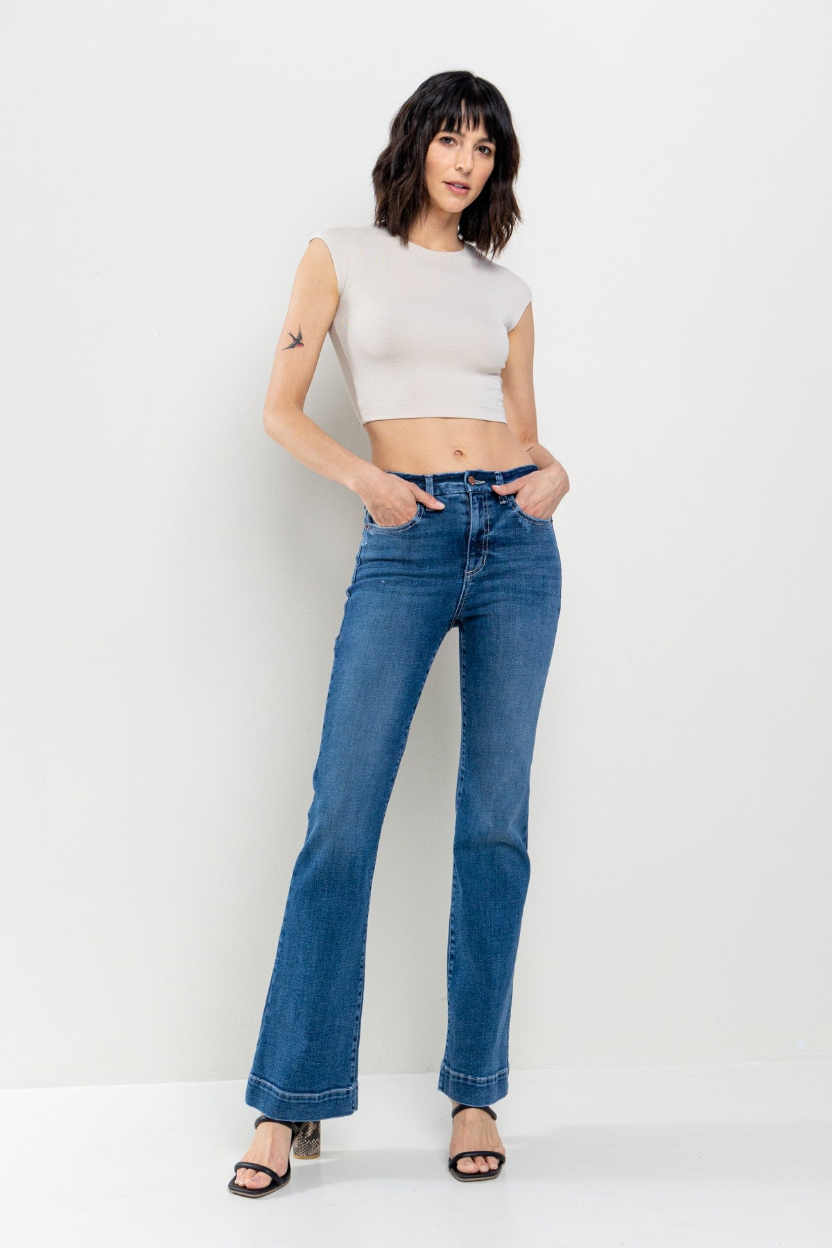 The Carla Stretch Bootcut Jeans